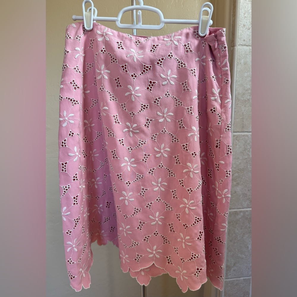 Tommy Bahama Eyelet Skirt - Picture 2 of 6
